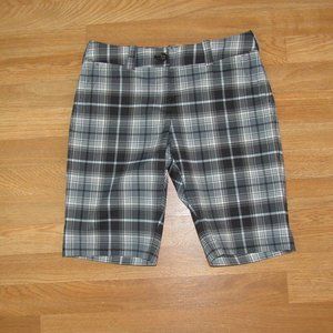 Nike Tour Performance Plaid Golf Shorts / Womens Size 4